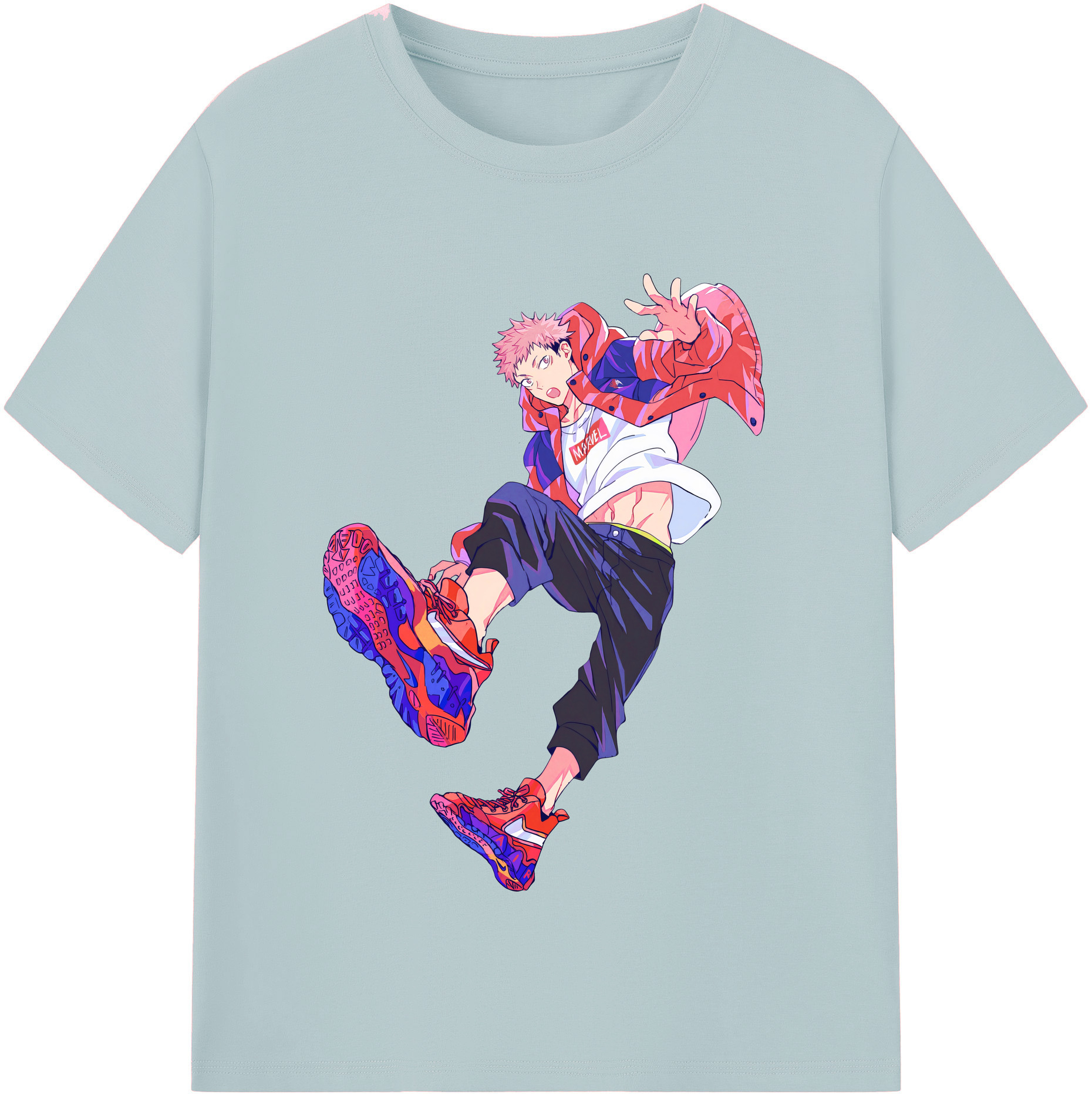 （画像用） 呪術廻戦 Jujutsu Kaisen 綿100％半袖Tシャツ（フロントプリント）